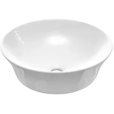 Bild Aufsatzwaschbecken »TASSONI »Bowl«, hochwertiger, glatter Glanzoberfläche, weiß