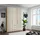 Drehtürenschrank Monaco 148,5 x 216 x 58 cm Beige/Braun