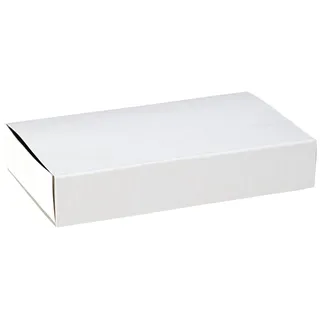 Rayher Hobby 8147000 Streichholzschachteln, groß, blanko, leer, weiß, 12 Pappschachteln zum Basteln und Dekorieren, Größe 11 x 6,5 x 2 cm