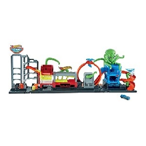 Hot Wheels HBY96 - City Color Reveal Ultimative Auto-Waschanlage um 50,41 € statt 80,62 €