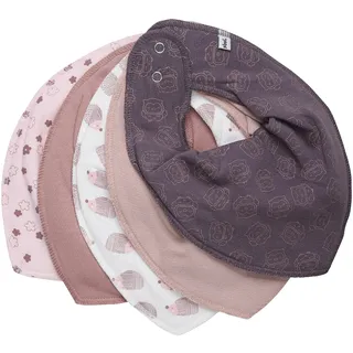 PIPPI made with love Unisex Baby Bandana Bib (5-pack) Baby dreieck Lätzchen, Old Rose, Einheitsgröße