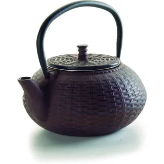 LACOR 68668 Teekanne Eisen Geschmolzen 0, 8 L, Gusseisen, Black, 27 x 25 x 24 cm