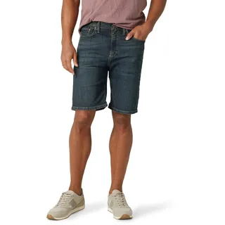 Wrangler Authentics Herren Klassische Lockerer Passform und Fünf Taschen Jeans-Shorts, Mondlicht, 48