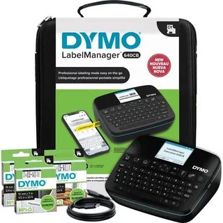 Dymo Labelmanager 640 CB Set Beschriftungsgerät schwarz