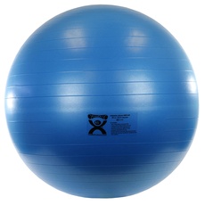 CanDo Gymnastikball - Deluxe Anti-Burst Trainingsball - Sitzball, Durchmesser 85 cm, blau