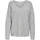 ONLCAMILLA V-Neck Strickpullover Grau S