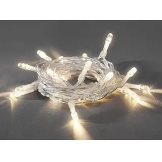 Konstsmide LED-Lichterkette 3 m Transparent 20 LED Warmweiß