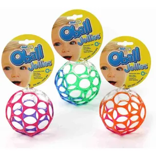 O Ball 10 cm Jellies Baby Spiel Glitzer Spielzeug bpa frei