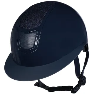 HKM Shiny Diamond Reithelm Dunkelblau S