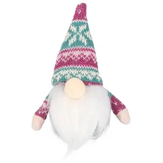 Ideen mit Herz DIY-Wichtel | 8-teiliges Set zum selber Basteln Einer Wichtel-Figur | Weihnachtsdeko, Weihnachtswichtel, Deko für Weihnachten (Tilda, 20 cm)