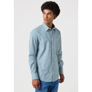 Wrangler Langarmhemd »LS 1 PKT SHIRT«, mit Karomuster, bunt