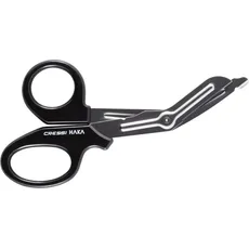 CRESSI Unisex-Adult Haka Scissor Marineschere, Schwarz/Rostfreier, Einheitsgröße