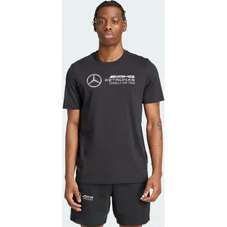 adidas Herren Mercedes - AMG Petronas Formula ONE Team DNA Graphic Tee Men, Black/White, XS