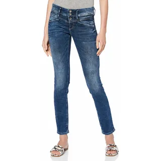 Tom Tailor Damen Alexa Slim Jeans mit Bio-Baumwolle, 10125 - Gr.: W27/L32