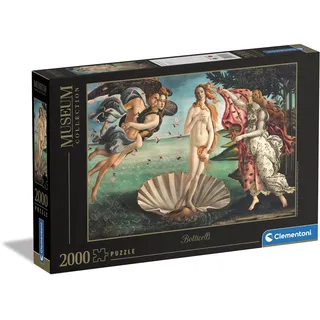 CLEMENTONI 32572 Botticelli Die Geburt der Venus 2000 Teile Puzzle Museum Collection