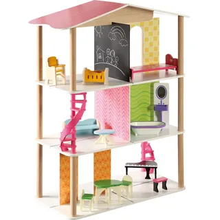 Small Foot Company Holzpuppenhaus Charlotte pink 7809