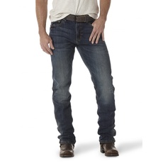 Wrangler Herren Jeans Retro Slim Fit Straight Leg - Blau - 33W / 32L