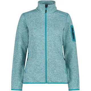CMP Knitted Melange Fleece Jacke Silber 34