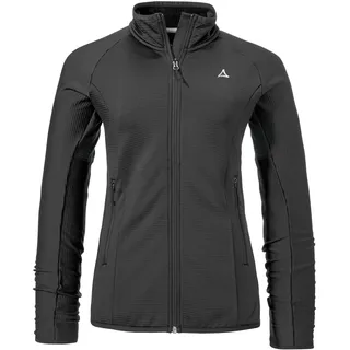 Schöffel Damen Style Cascata Fleece Jacke (Größe L, schwarz)
