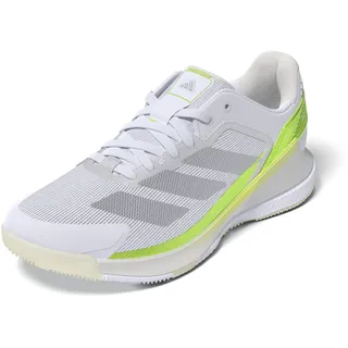 adidas Damen Crazyquick Boost Padelschuhe Cloud White/Zero Metalic/Lucid Lemon, 40 2/3