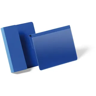 Durable Kennzeichnungstasche mit Falz A6 quer 50 St.