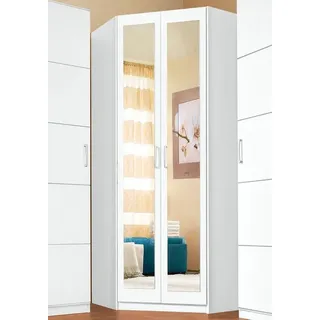 Priess Eckschrank Bilbao 193 x 193 x 36 cm Weiß