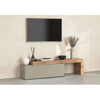 OTTO home Chronos TV-Board Lowboard 240 cm Braun Holzwerkstoff