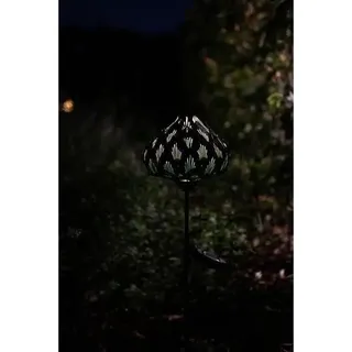 Solarleuchte, Gartenleuchte in Kohl Design, 14 x 45 cm, 6-8h Autonomie, mit Ein/Aus Schalter, AAA Akku