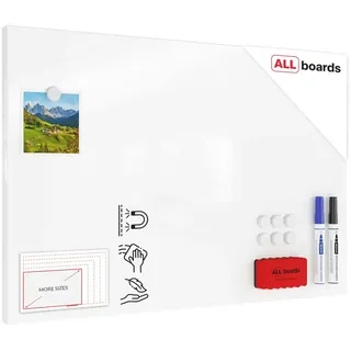 ALLboards Magnettafel 60,0 x 40,0 cm weiß