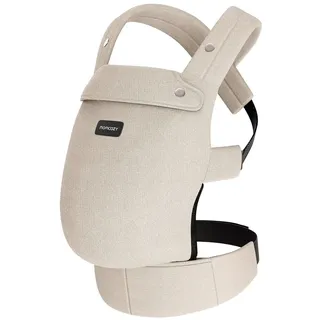 Momcozy Babytrage aus Baumwolle, Khaki 1 St weiss