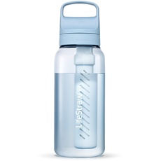 Bild Go Serie BPA-freie Trinkflasche mit Wasserfilter Icelandic Blue