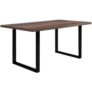 Forte Küchentisch 160 x 74,1 x 90 cm beige