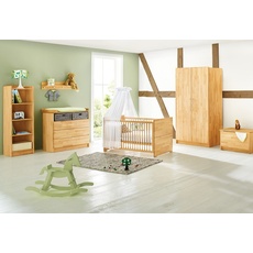 Bild Kinderzimmer Natura breit mit 2-türigem Schrank 3-tlg.