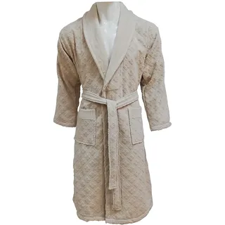 Questo Casa Mabhrc100133 Bademantel, beige, L