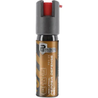 P2P PDS Pfeffergel 12 ml, ballistischer Strahl für zielgenauen Einsatz,10% OC Wirkstoff, haftendes Gel, Sicherungsschieber, kompakt und handlich, Tierabwehrgerät