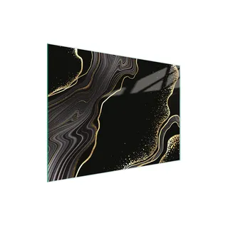 Glasschneidebrett 30x22 Marmor