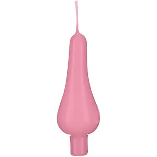 Baumkerzen Pariser Lichte Altrosa 9 x 3 cm 10 Stück, Weihnachtsbaumkerzen, Christbaumkerzen - Rosa