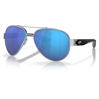Costa South Point Verspiegelte Polarisierte Sonnenbrille - Palladium - Blue Mirror 580G/CAT3
