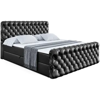 altdecor Boxi8-Z 140 x 200 cm H3 Schwarz