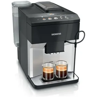 Siemens EQ.6 TP511D01 Kaffeevollautomat Daylight silver / Klavierlack schwarz