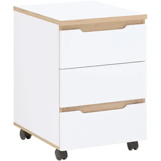 Innostyle Memphis Rollcontainer 45 x 66 x 55 cm weiß