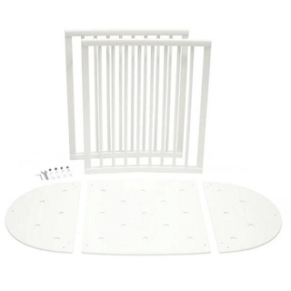 Stokke Umbauseiten , Weiß , Holz , Buche , massiv , 44.5x47 cm , Baby & Kindermöbel, Babyzimmer, Babybetten