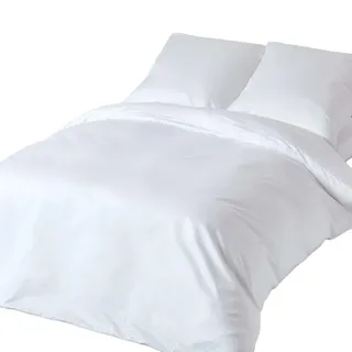 Homescapes Bettwäsche Premium, Ägyptische Baumwolle, Fadendichte 1000 , Weiß , Textil , Rechteckig , 155x220 cm , Oeko-Tex® , Heimtextilien, Bettwäsche & Leintücher, Bettwäsche