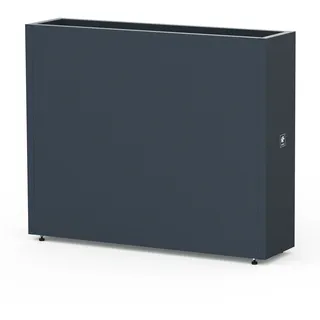 Herstera Hochbeet 100 x 25 x 80 cm Anthrazit