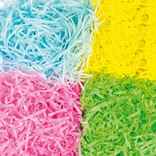 Baker Ross Seidenpapierschnitzel in Frühlingsfarben für Bastelarbeiten zu Ostern