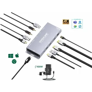 Vivolink VLUSBCHUB3 USB-Grafikadapter