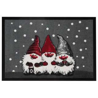 HANSE HOME 3 Zwerge 40 x 60 cm Grau