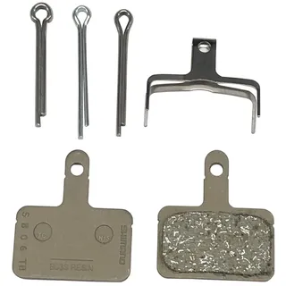 Shimano Scheibenbremsbelag B03S Resin, E-BPB03SRESINA, Silber, Einheitsgröße