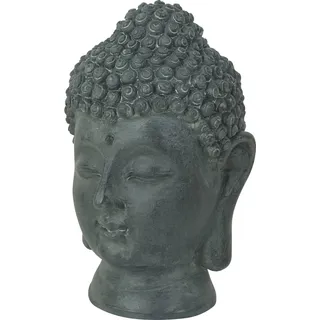 Dekofigur Buddha Grau 9 cm x 15 cm