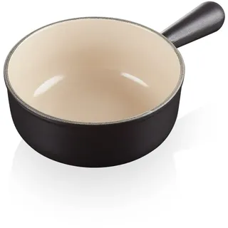 Le Creuset Caquelon Tradition 20 cm Schwarz